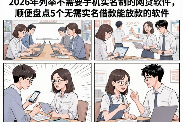 2026年列举不需要手机实名制的网贷软件，顺便盘点5个无需实名借款能放款的软件