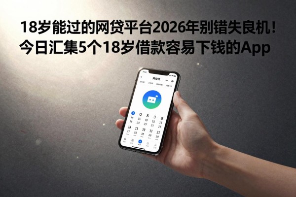 18岁能过的网贷平台2026年别错失良机！今日汇集5个18岁借款容易下款的app