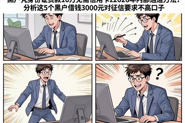 黑户凭身份证贷款10万无需信用卡z2026年内部通道方法!分析这5个黑户借钱3000元对征信要求不高口子