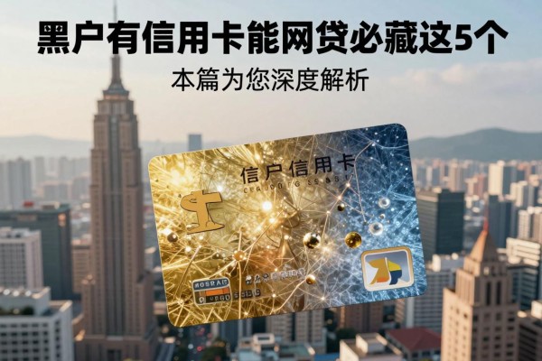 黑户有信用卡能网贷必藏这5个！本篇为您深度解析！