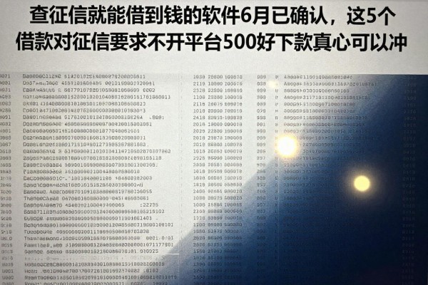 不用查征信就能借到钱的软件6月已确认，这5个借款对征信要求不高平台500好下款真心可以冲