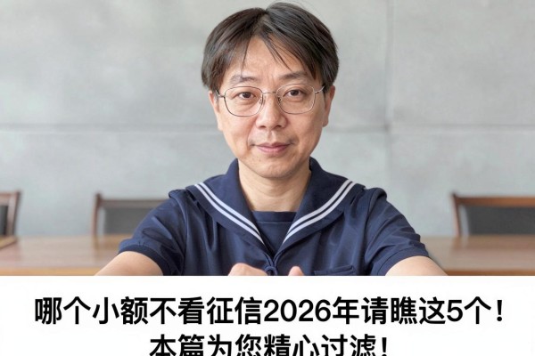哪个小额不看征信2026年请瞧这5个！本篇为您精心过滤！