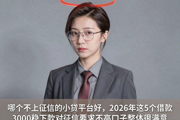 哪个不上征信的小贷平台好，2026年这5个借款3000稳下款对征信要求不高口子整体很满意