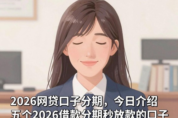 2026网贷口子分期，今日介绍五个2026借款分期秒放款的口子