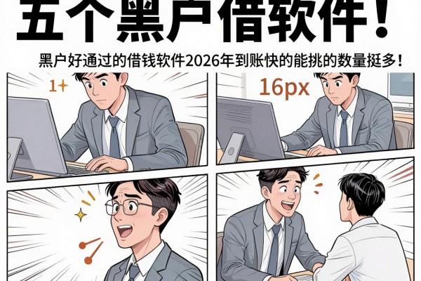 黑户好通过的借钱软件2026年到账快的能挑的数量挺多!,本篇深度解答这五个黑户借款软件!