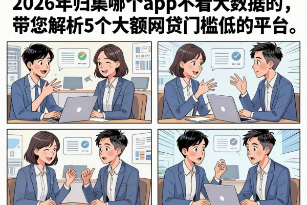2026年归集哪个app不看大数据的，带您解析5个大额网贷门槛低的平台