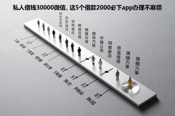 私人借钱30000微信，这5个借款2000必下app办理不麻烦