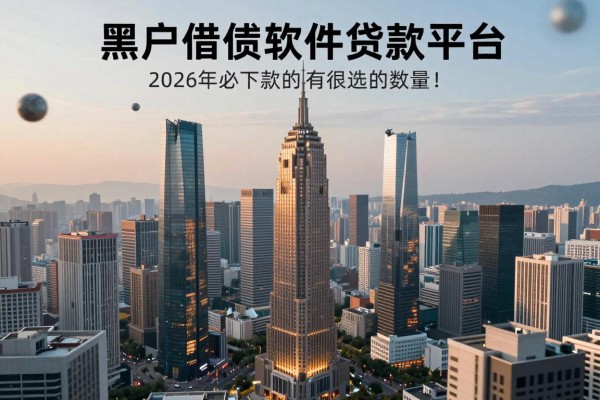 黑户借钱软件有哪些的2026年必下款的有很多可选的数量！，今天为您隆重推荐这5个黑户贷款平台！