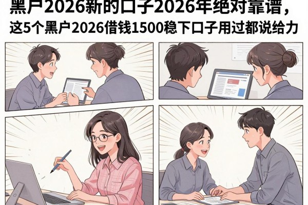 黑户2026新的口子2026年绝对靠谱，这5个黑户2026借钱1500稳下口子用过都说给力