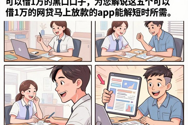 可以借1万的黑口子，为您解说这五个可以借1万的网贷马上放款的app能解短时所需