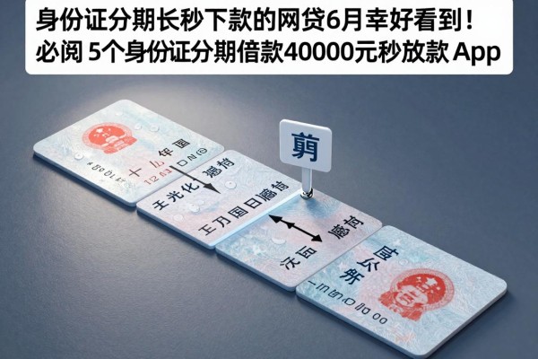 身份证分期长秒下款的网贷6月幸好看到！必阅​5个身份证分期借款40000元秒放款的app