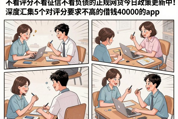 不看评分不看征信不看负债的正规网贷今日政策更新中！深度汇集5个对评分要求不高的借钱40000的app