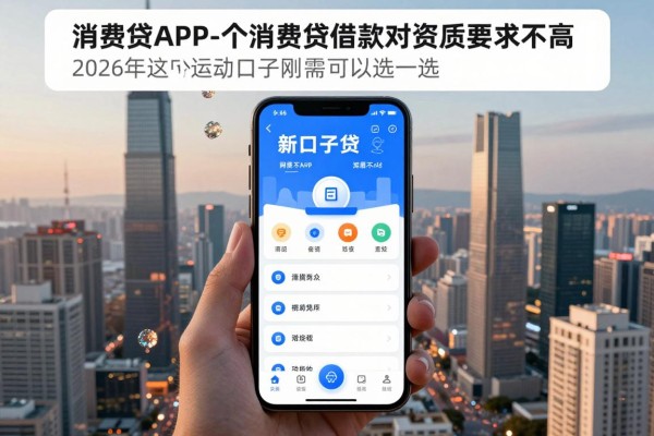 消费贷app新口子贷款，2026年这5个消费贷借款对资质要求不高口子刚需可以选一选
