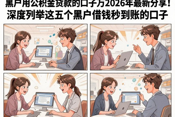 黑户用公积金贷款的口子万2026年最新分享！深度列举这五个黑户借钱秒到账的口子