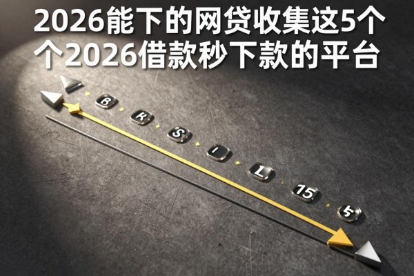 2026能秒下的网贷，收集这5个2026借款秒下款的平台
