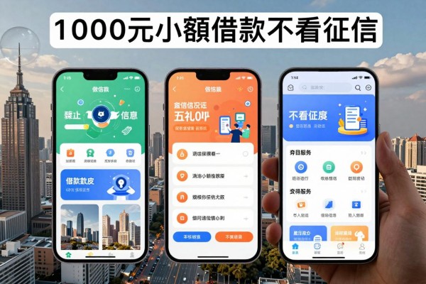 1000元小额借款不看征信，顺便梳理这5个4000秒过借款对征信要求不高app