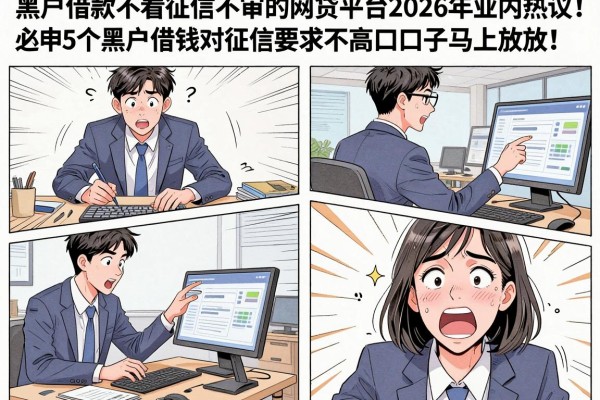 黑户借款不看征信不审的网贷平台2026年业内热议！必申​这5个黑户借钱对征信要求不高口子马上放款