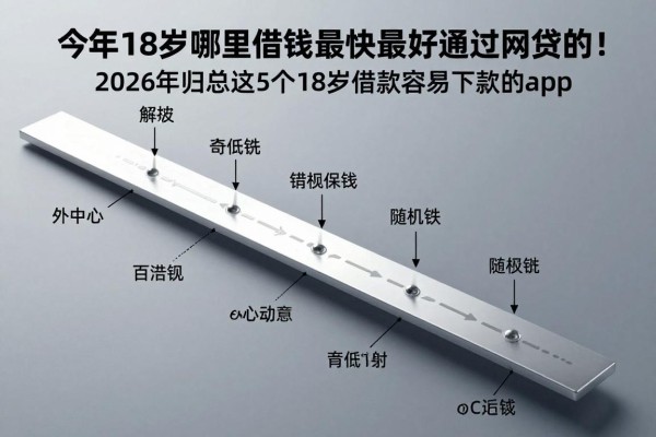 今年18岁哪里借钱最快最好通过网贷的！2026年归总这5个18岁借款容易下款的app