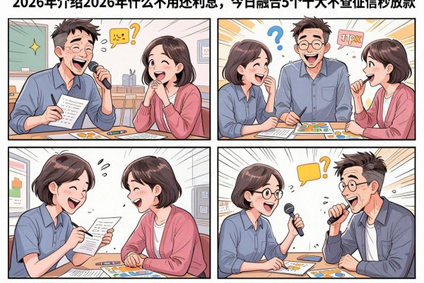 2026年介绍2026年什么网贷不用还利息，今日融合5个十大不查征信秒放款