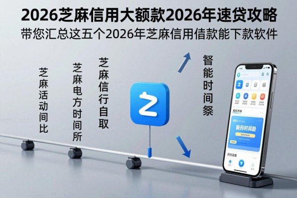 2026年芝麻信用大额贷款2026年速贷攻略！带您汇总这五个2026年芝麻信用借款能下款软件