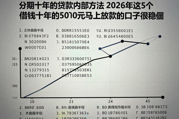 分期十年的贷款内部方法，2026年这5个借钱十年的5000元马上放款的口子很稳妥