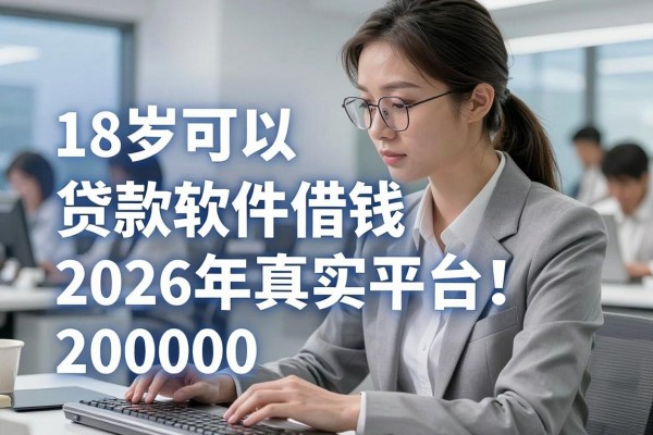 18岁可以贷款软件借钱2026年真实平台！顺便挑选这五个18岁网贷借钱20000必下app