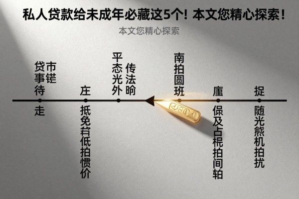 私人贷款给未成年16岁必藏这5个！本文为您精心探索！