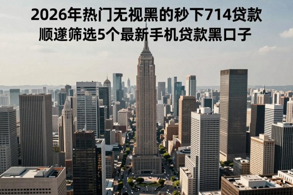 2026年热门无视黑白的秒下714贷款，顺道筛选5个最新手机贷款黑口子