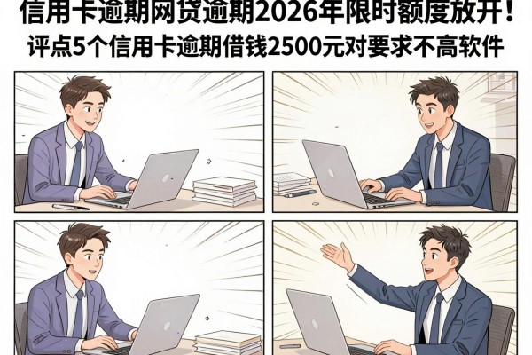 信用卡逾期网贷逾期2026年限时额度放开！评点5个信用卡逾期借钱2500元对要求不高软件