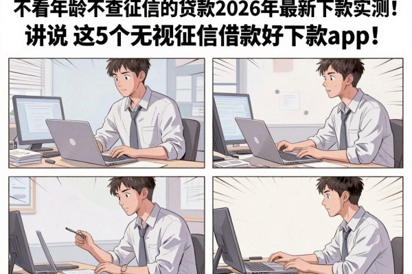 不看年龄不查征信的贷款2026年最新下款实测！讲说​这5个无视征信借款好下款app