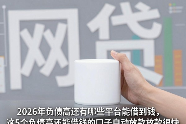 2026年负债高还有哪些平台能借到钱，这5个负债高还能借钱的口子自动放款放款很快