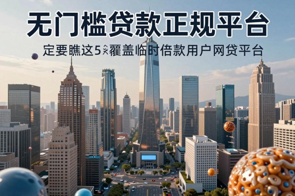 无门槛贷款正规平台,定要瞧这5家覆盖临时借款用户的网贷平台
