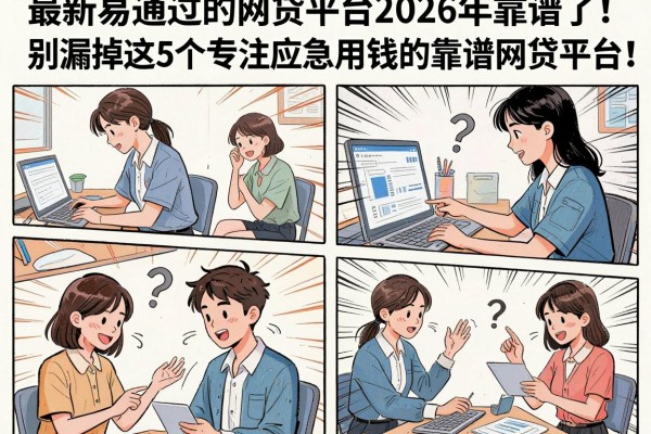 最新易通过的网贷平台2026年靠谱了！别漏掉这5个专注应急用钱的靠谱网贷平台