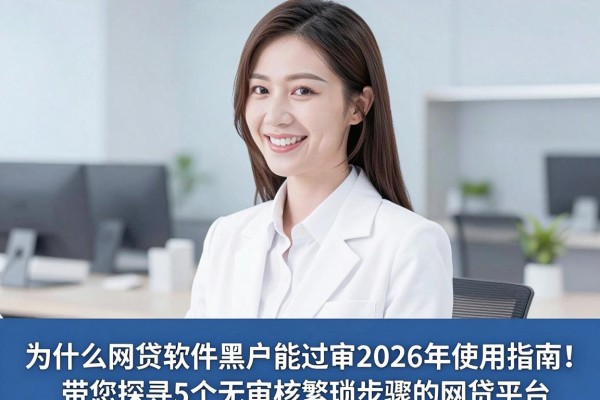 什么网贷软件黑户能过审2026年使用指南！带您探寻5个无审核繁琐步骤的网贷平台