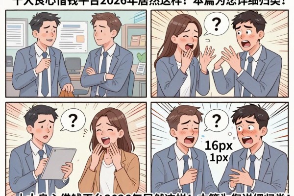十大良心借钱平台2026年居然这样！本篇为您详细归类！