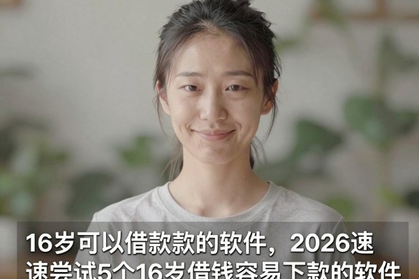 16岁可以借款款的软件，2026速速尝试5个16岁借钱容易下款的软件