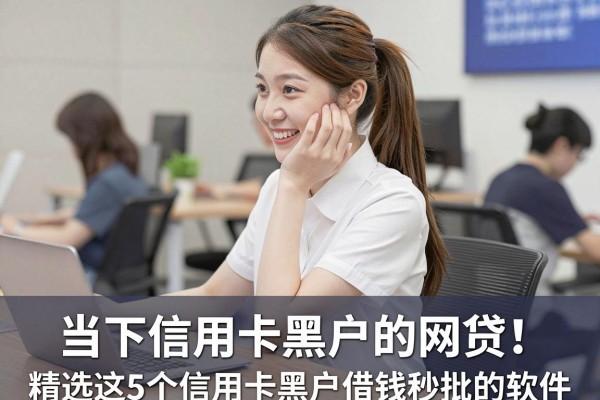 当下信用卡黑户的网贷！精选这5个信用卡黑户借钱秒批的软件